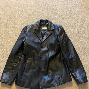 Real leather jacket